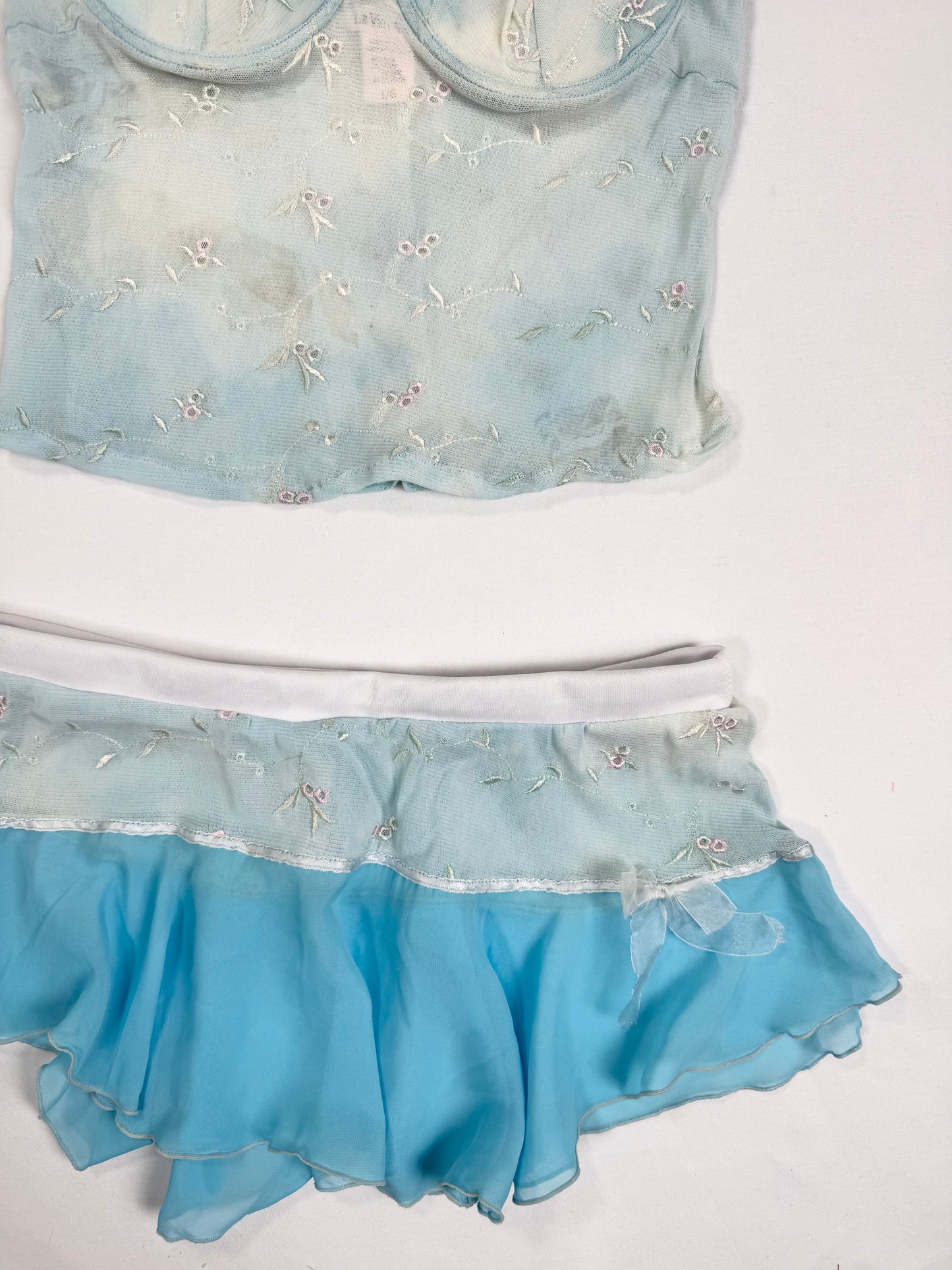 Blue Fairy Cami Set ♡ M/L