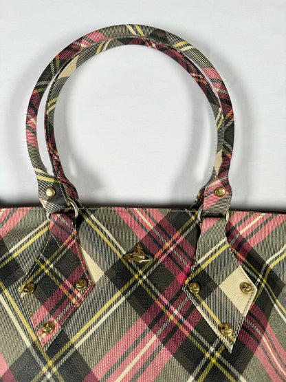 Vivienne Westwood Tartan Orb Tote