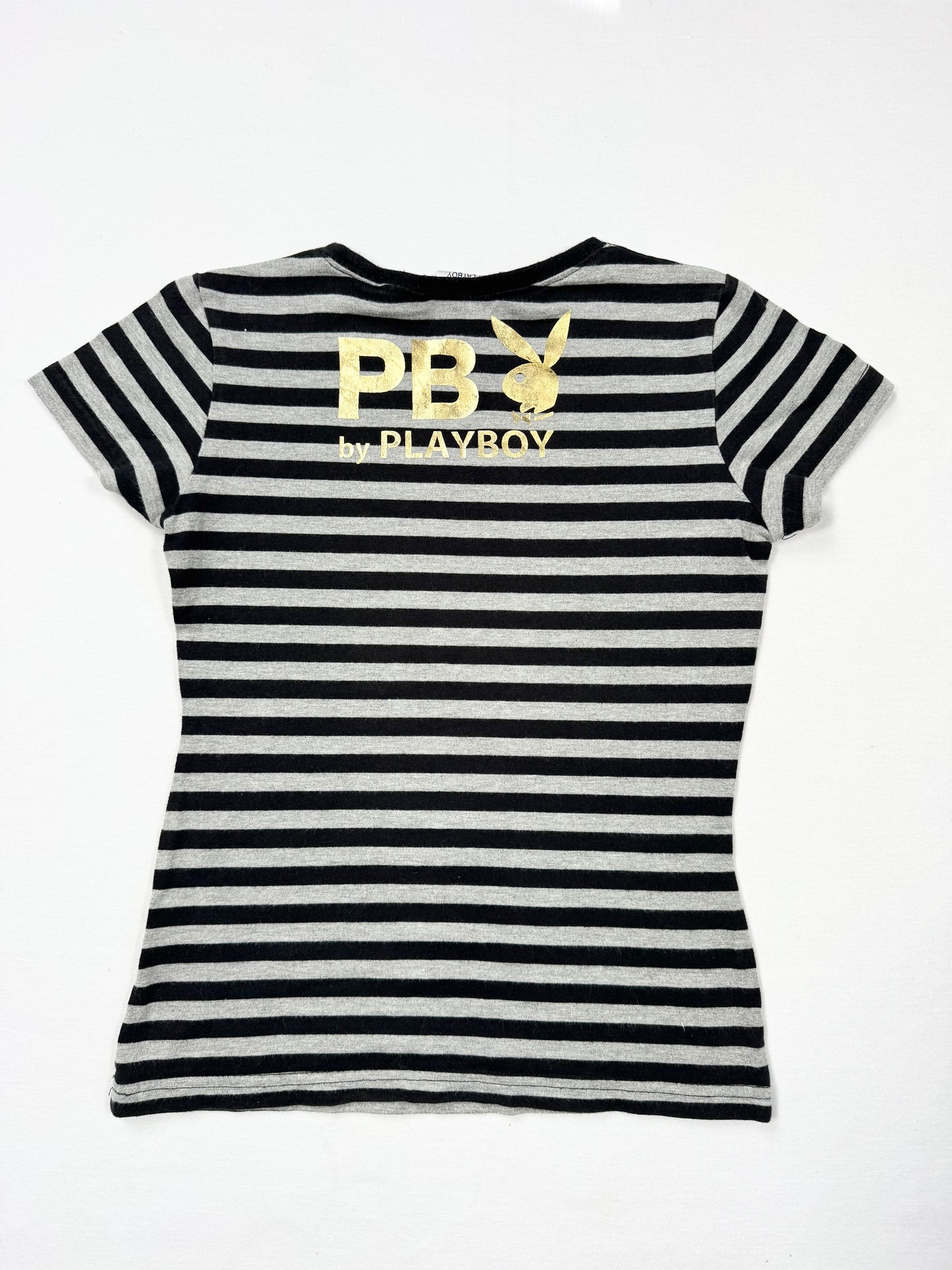Playboy Striped Tee ♡ XS