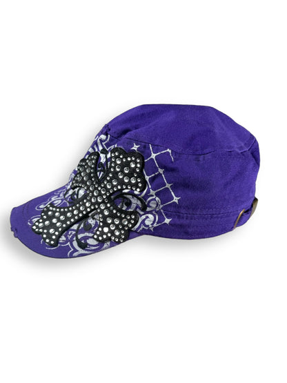 Purple Mcbling Cross Cap