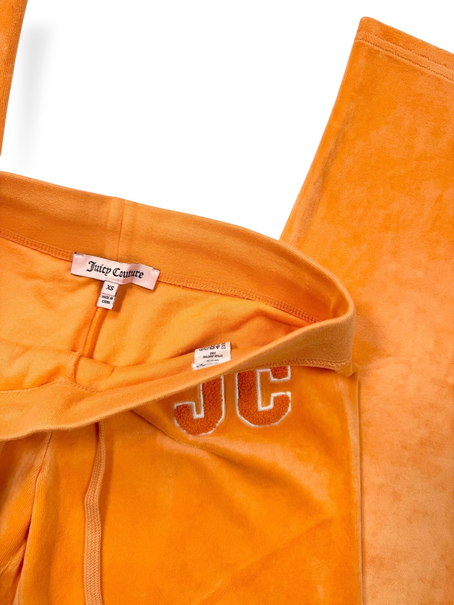 Juicy Couture Orange Sequin Tracksuit Set ♡ XS