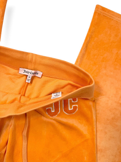 Juicy Couture Orange Sequin Tracksuit Set ♡ XS