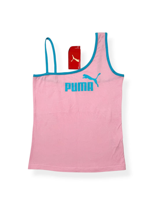 Pink & Blue Puma Tank ♡ M