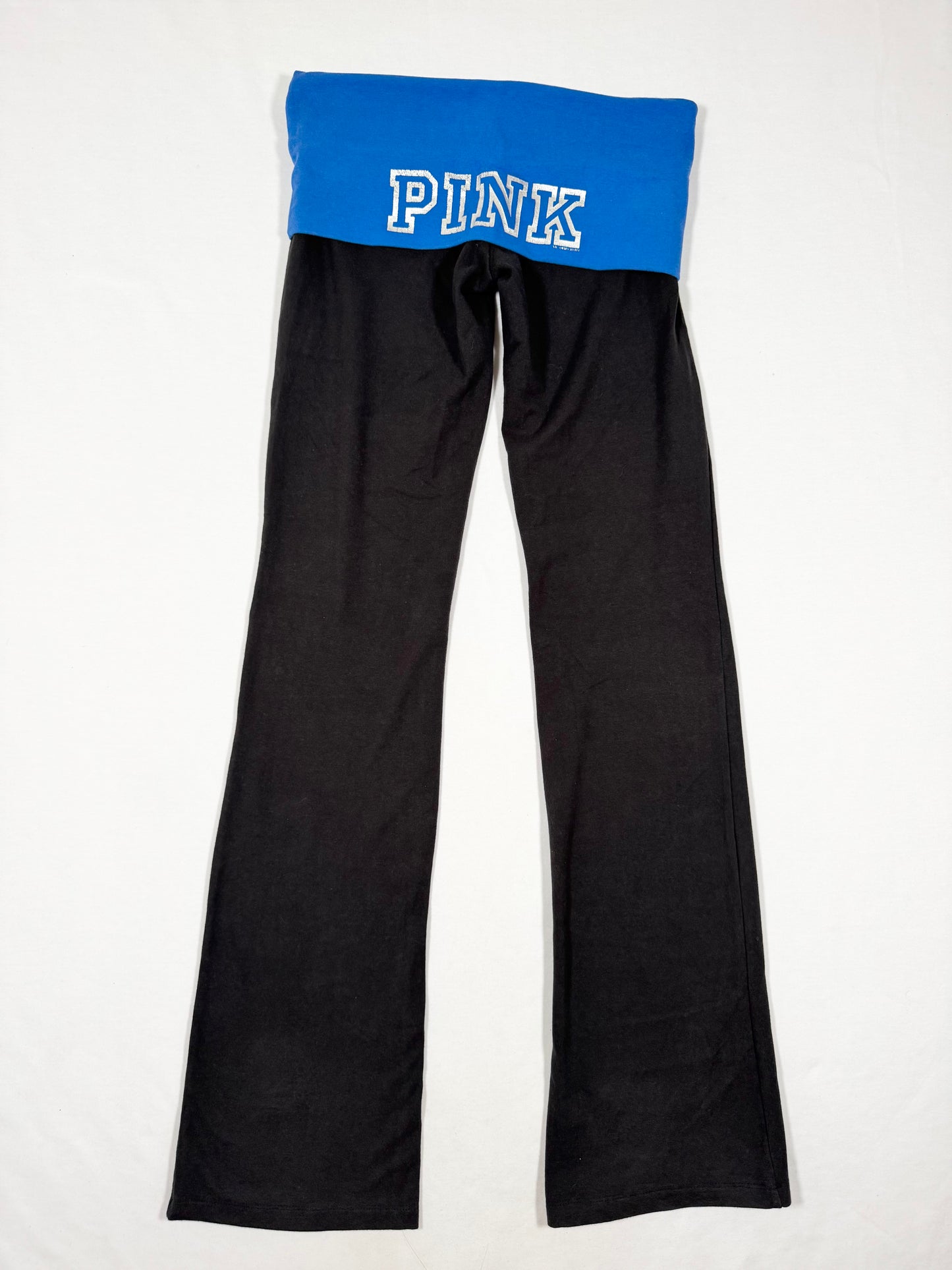 PINK Fold Over Flared Leggings ♡ Size XS