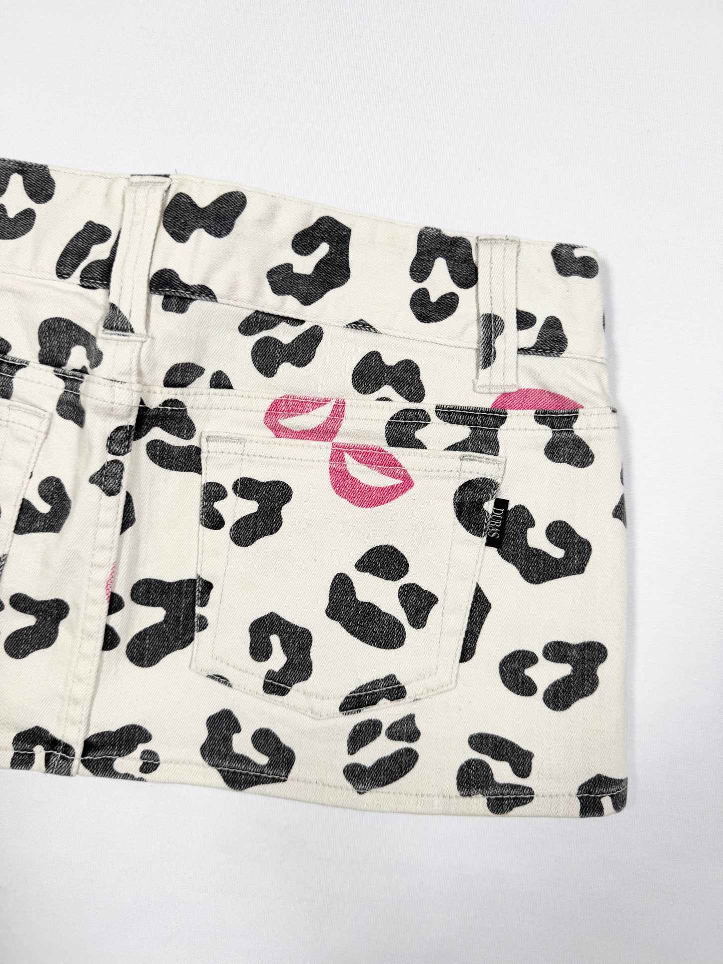 Leopard Mini Skirt ♡ Size S