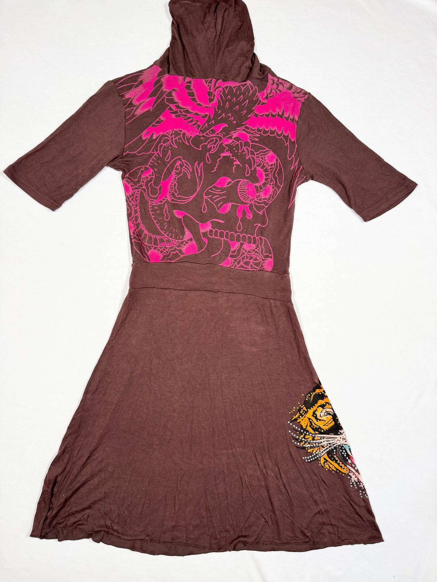 Ed Hardy Brown Dress ♡ Size S