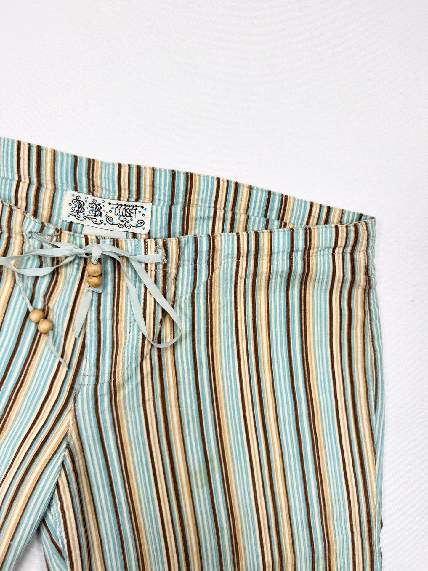 BB’s Closet Striped Flared Pants ♡ S