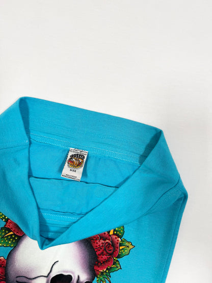 Blue Ed Hardy Tube Top