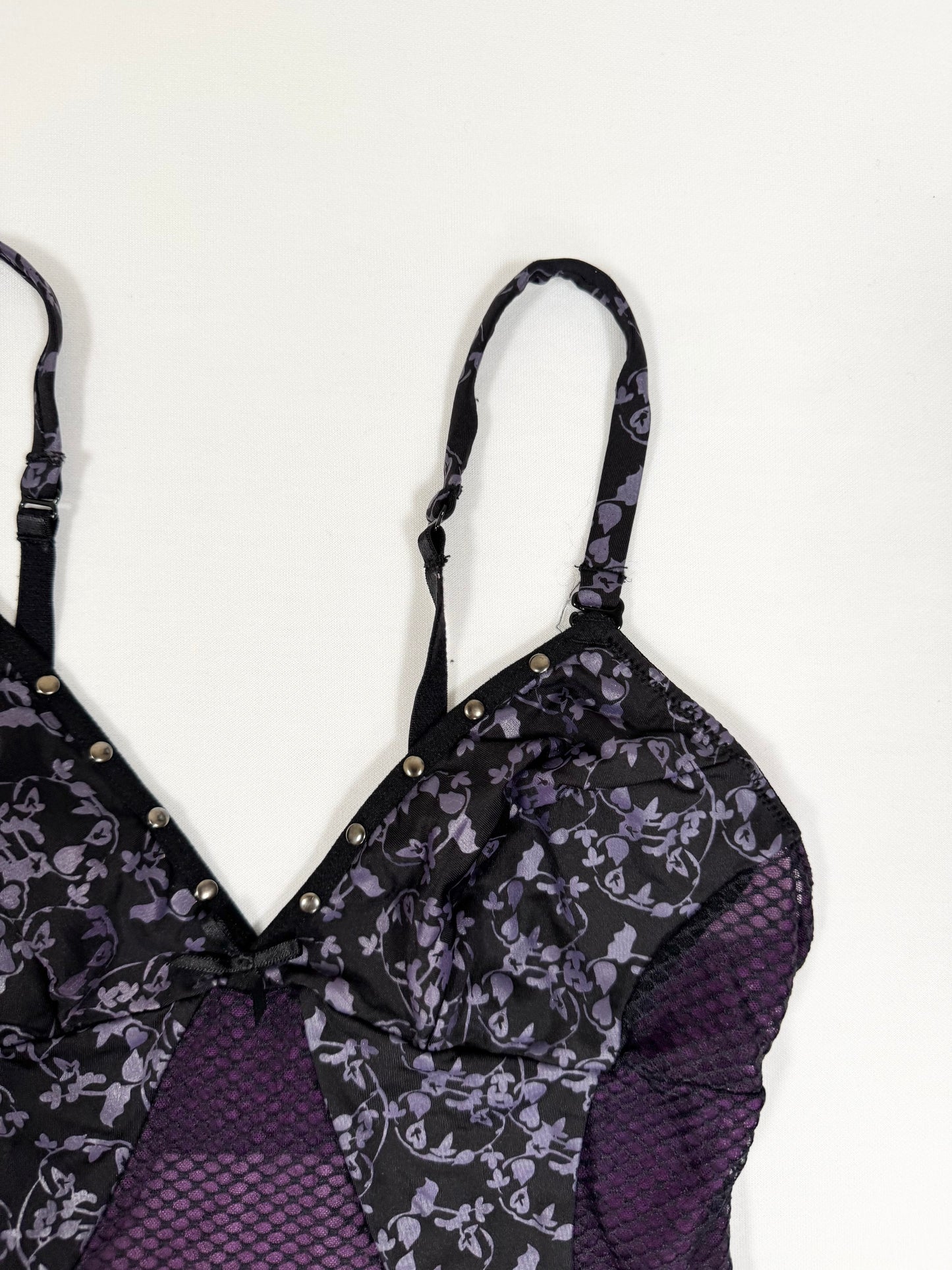 Playboy Purple Romper ♡ XS