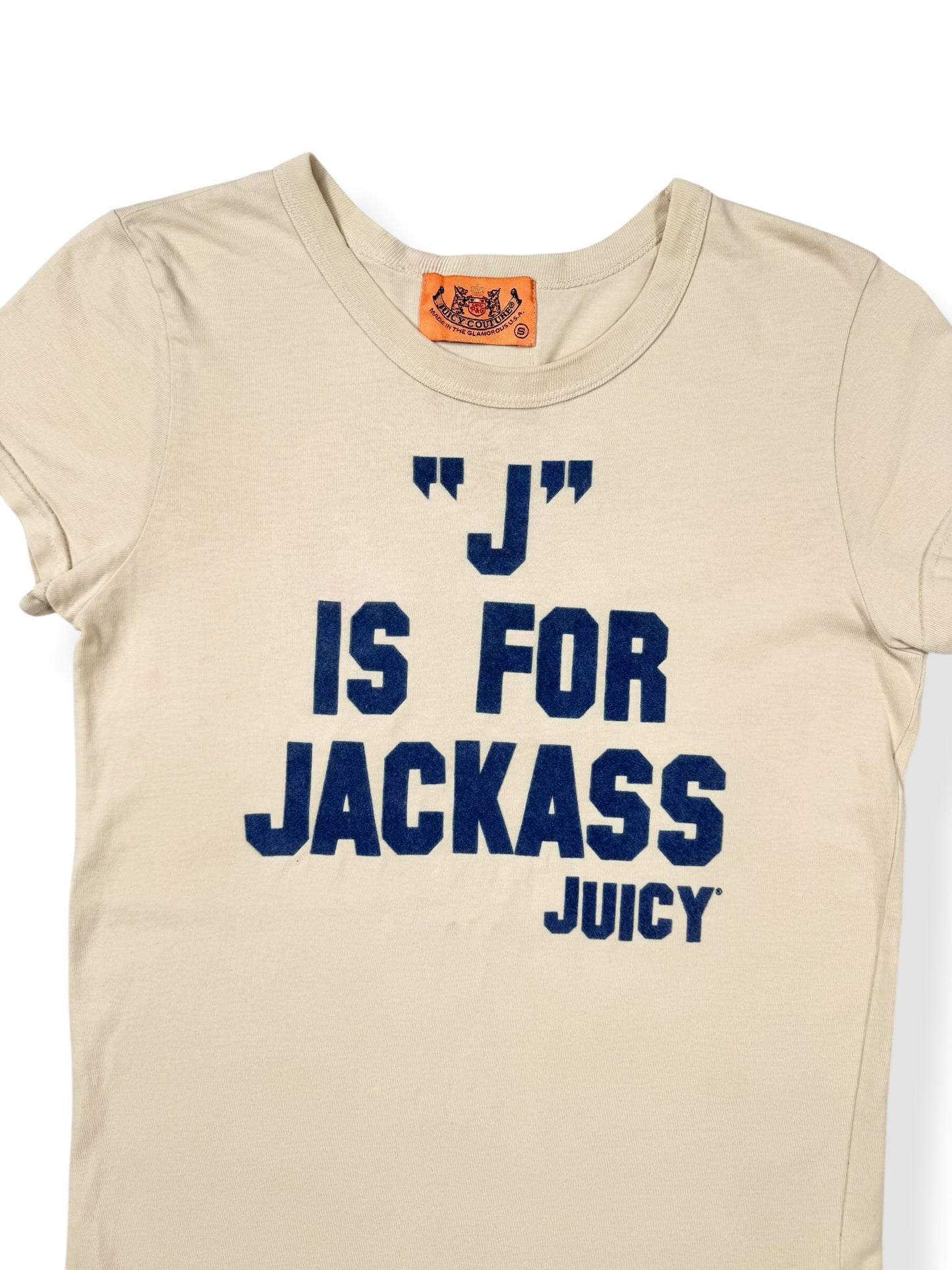 “J Is For Jackass” Juicy Couture Tee ♡ S