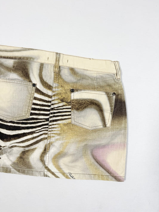 Roberto Cavalli Animal Print Skirt ♡ Size XS