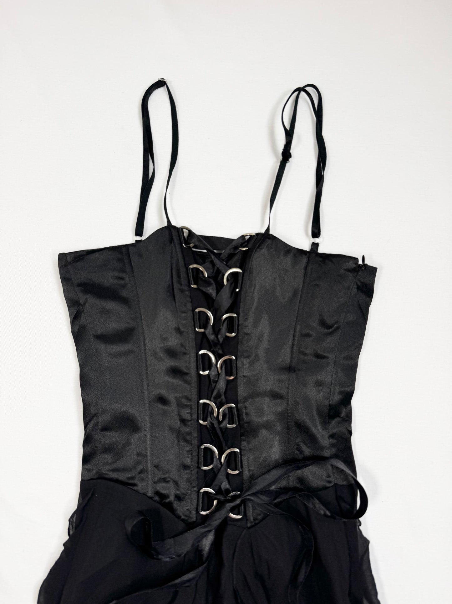 Bebe Silk Corset Dress ♡