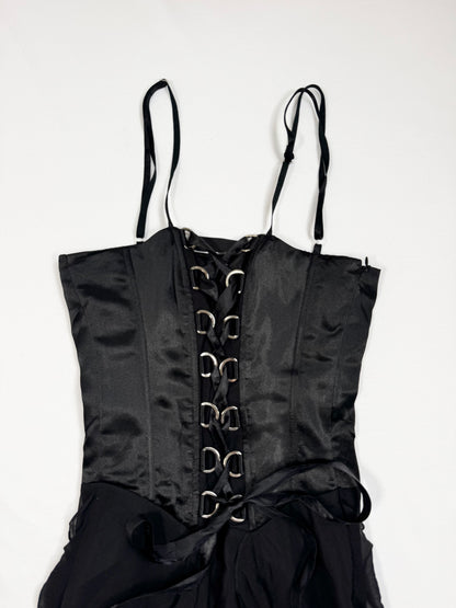 Bebe Silk Corset Dress ♡