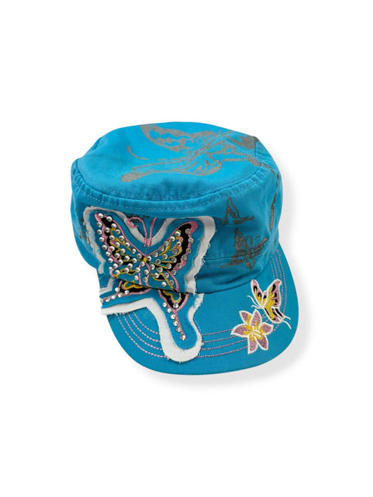 Blue Butterfly Cap ♡