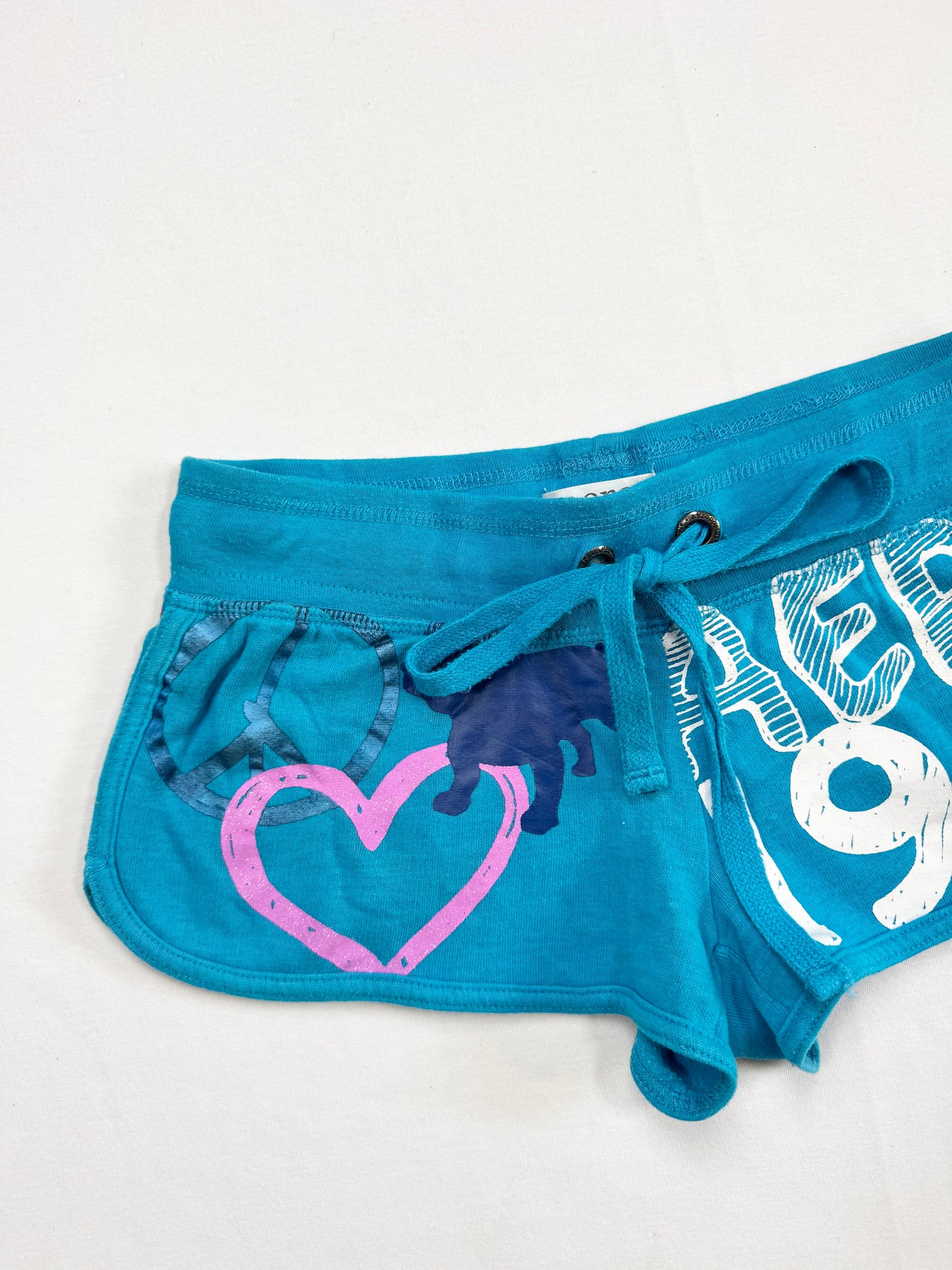Aero Blue Mini Shorts ♡ XS