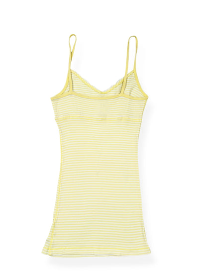 Yellow Striped Hollister Cami ♡ S