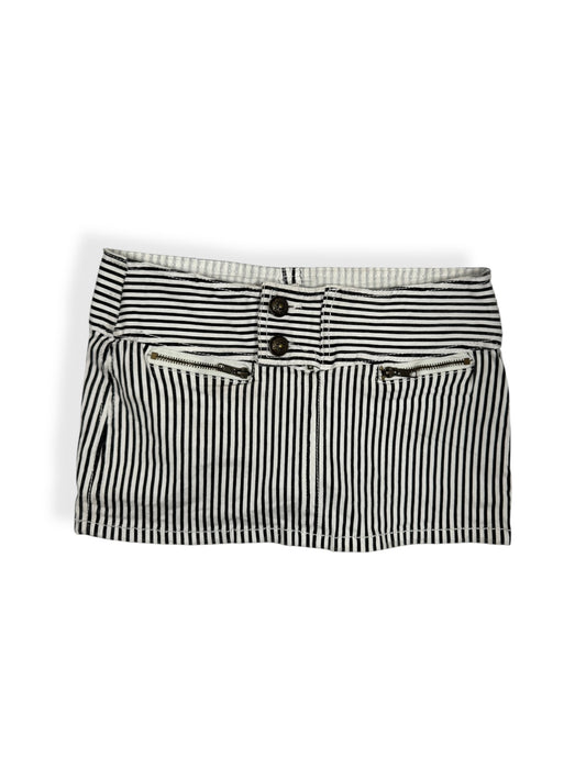 Striped Mini Skirt