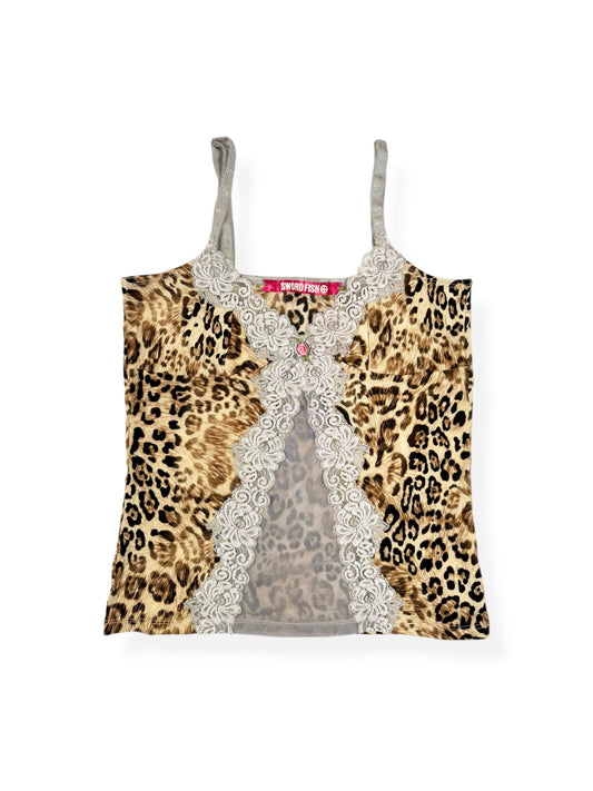 Swordfish Leopard Cami ♡ S