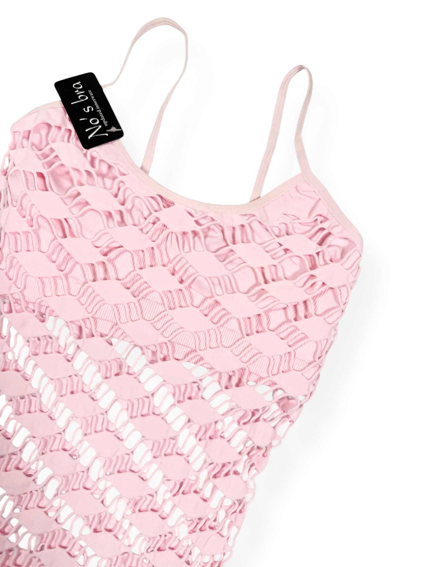 Pink Fishnet Cami ♡ Size XS/S