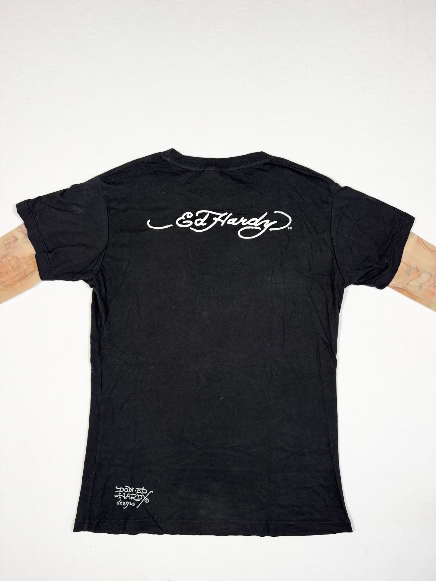 Ed Hardy Mesh Long Sleeved Tee ♡ Size M