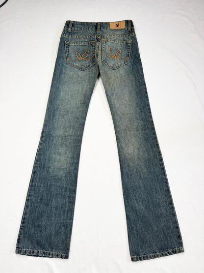 Playboy Bunny Flared Jeans ♡ XXS