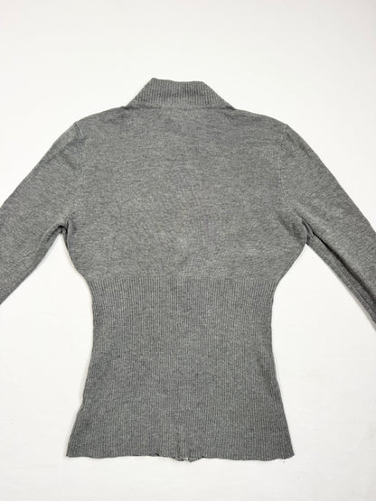 Guess Grey Zip Up ♡ M