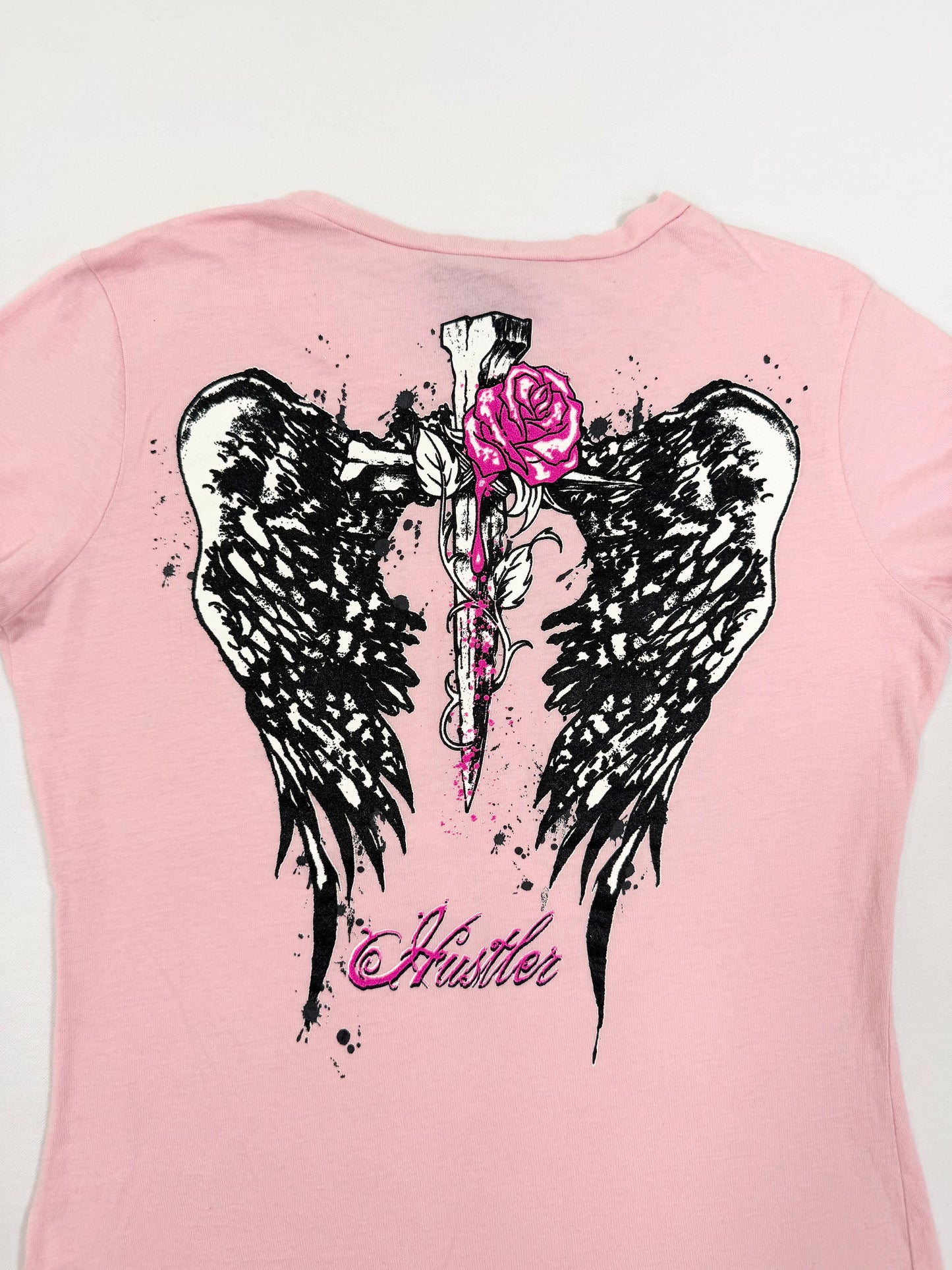 Hustler Pink Wing Tee ♡ S