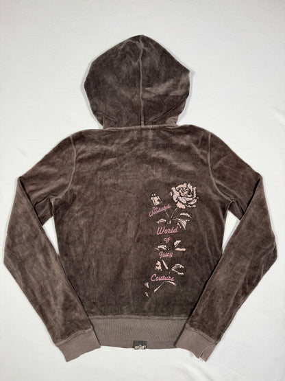 Juicy Couture Brown Zip Up ♡ Size L
