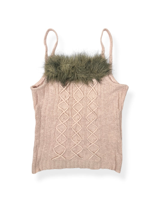 Knit Fur Cami