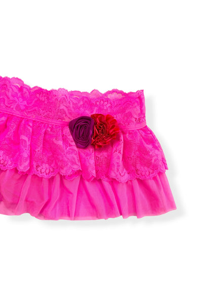 La Senza Pink Lace Micro Skirt ♡ S/M