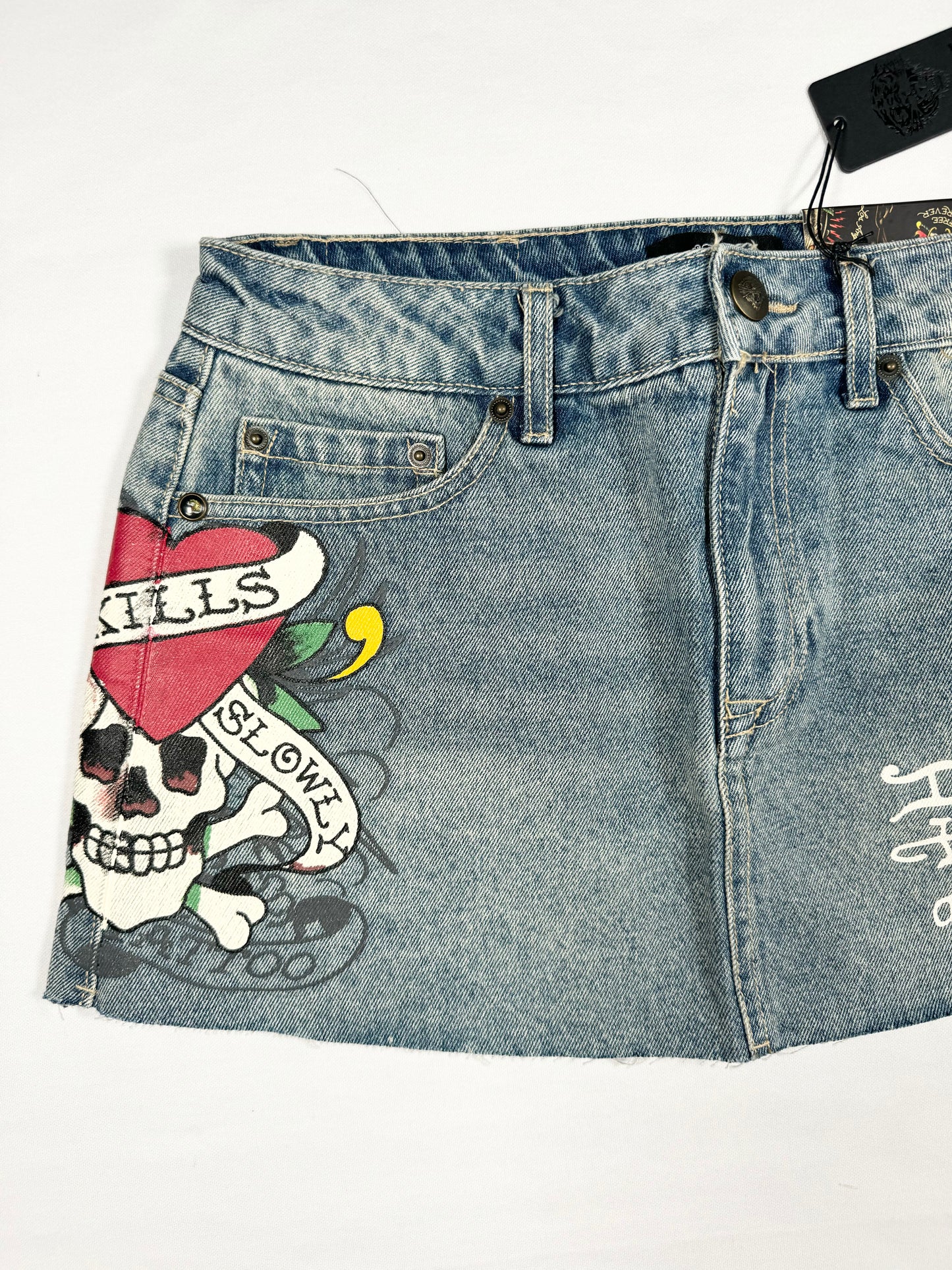 Deadstock Ed Hardy Mini Skirt