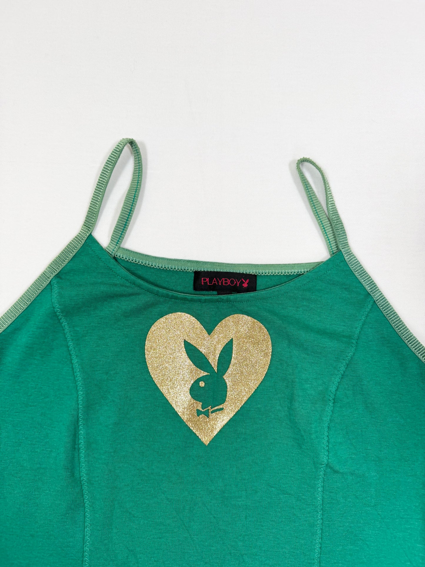 Playboy Green Tank ☆ M