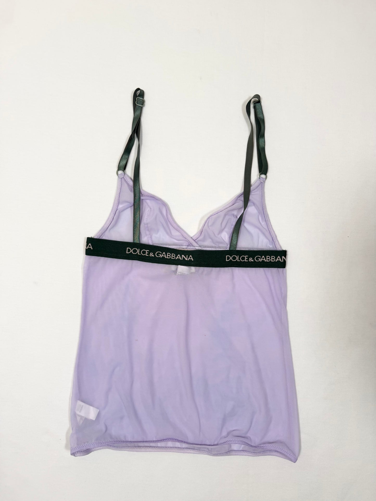D&G Purple Micromesh Cami