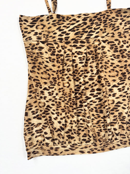 Glitter Leopard Cami ♡ S