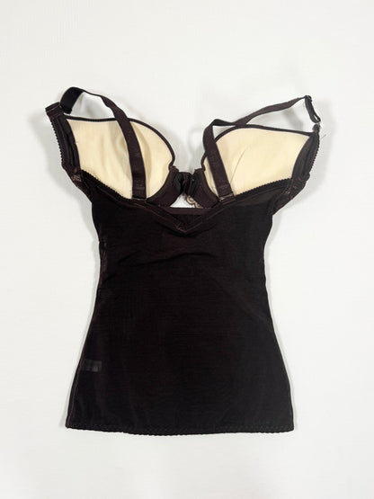 Brown Bustier Cami ♡ XS