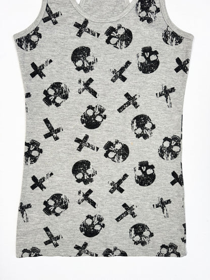 Skull Cross Tank ♡ Size S