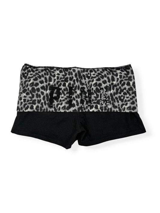 Leopard PINK Fold Over Shorts ♡ M