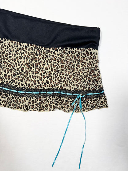 Rampage Leopard Cami & Skirt Set