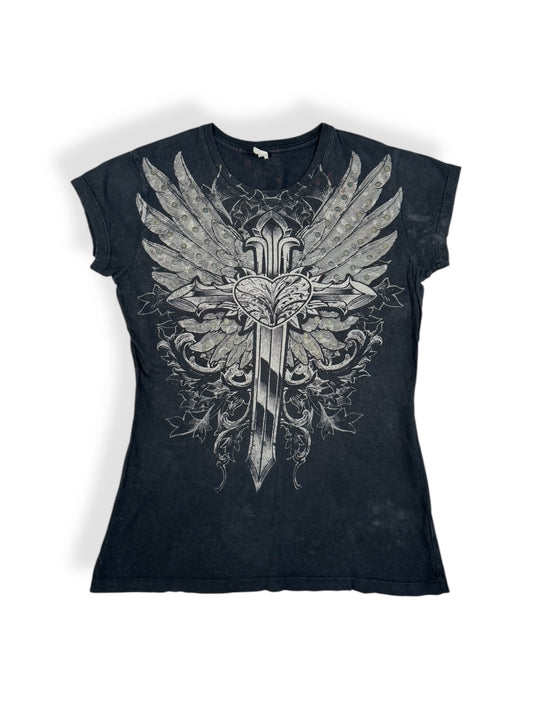 Grunge Wing Tee ♡ Size M
