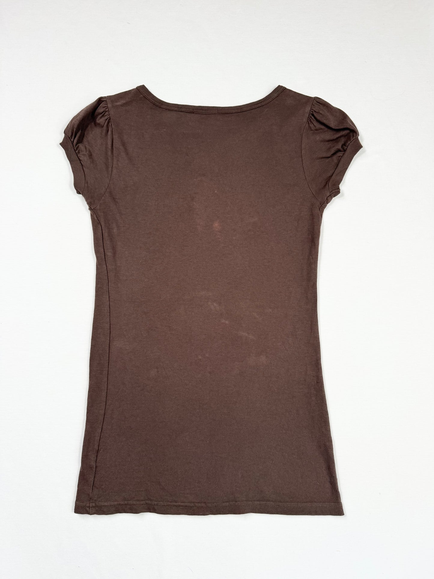 Juicy “Fly me to Couture” Brown Tee ♡ XS