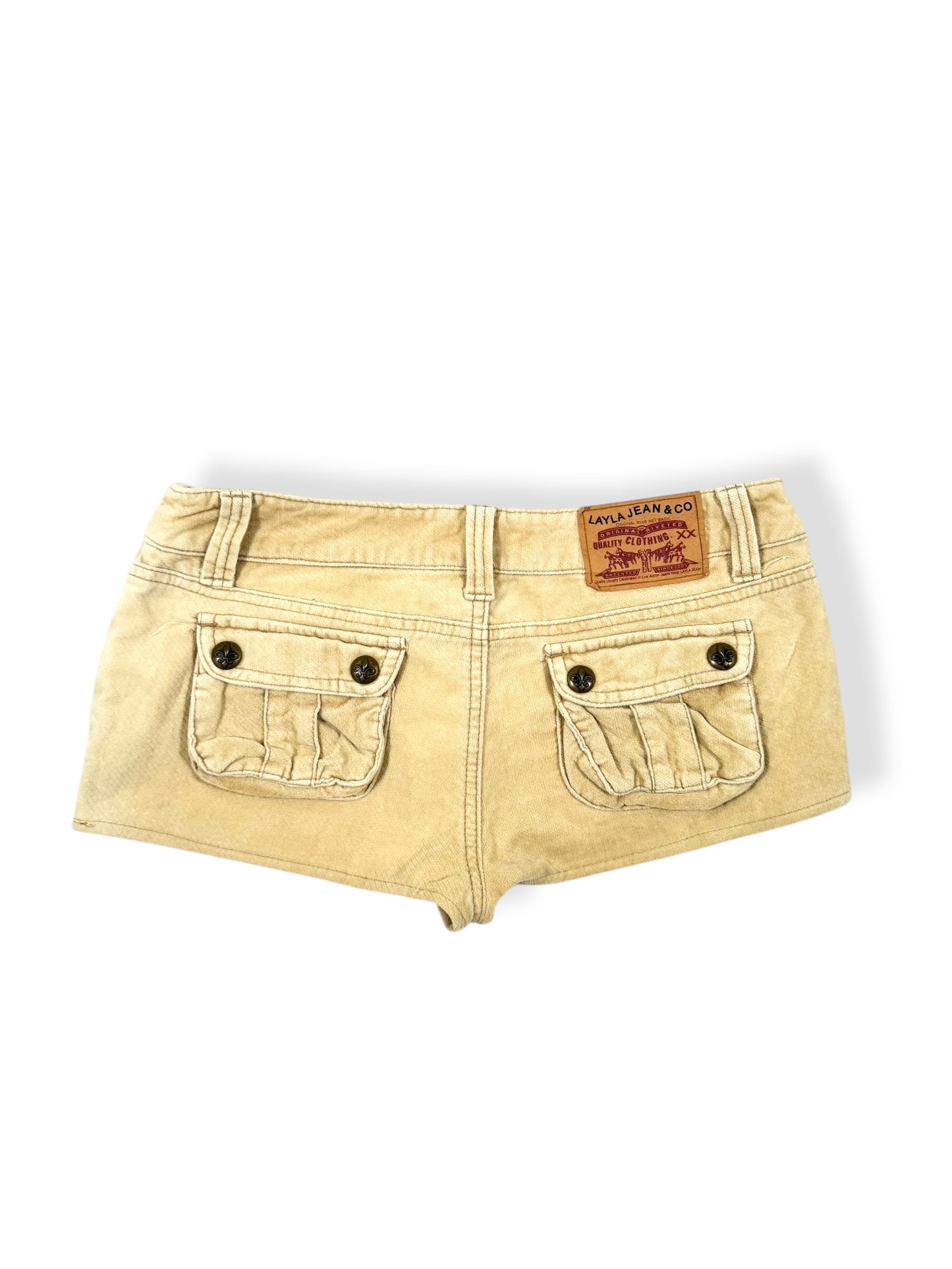 Corduroy Micro Shorts