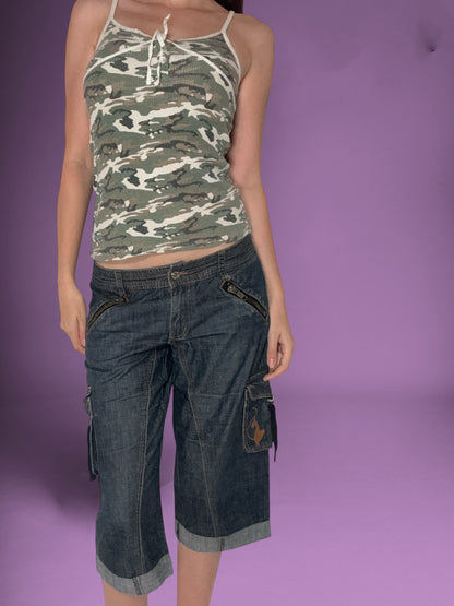 Baby Phat Cargo Capris ♡ Size M