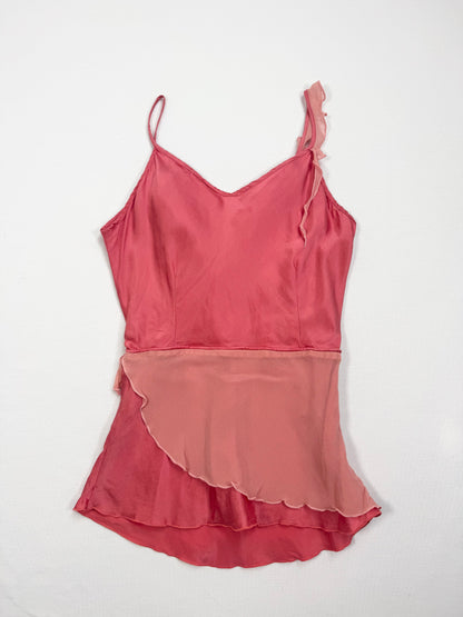 Pink Silk Fairy Cami ♡ XS/S