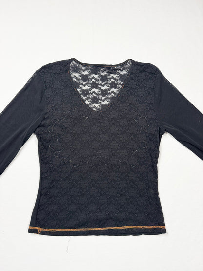 Morgan De Toi Long Sleeved “Night Dancing Sexygirls” Top ♡ S