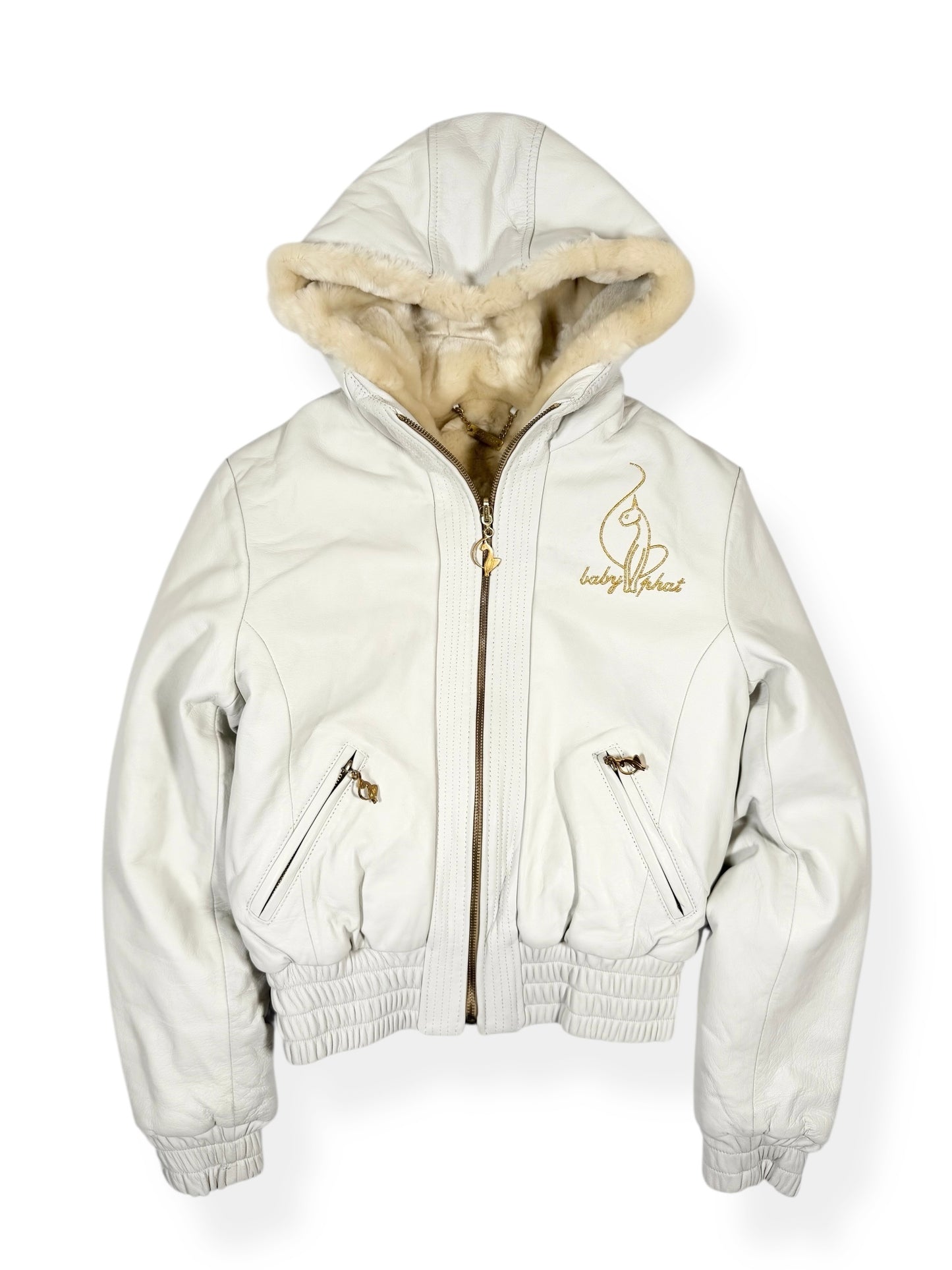 Baby Phat Fur & Leather Reversible Jacket