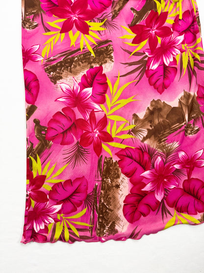 Morgan De Toi Tropical Tank & Midi Skirt Set ♡ S