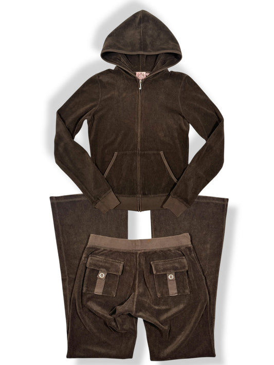 Brown Juicy Couture Tracksuit