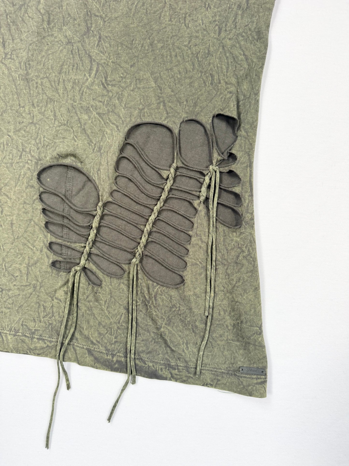 Diesel Distressed Tube Top ♡ S/M