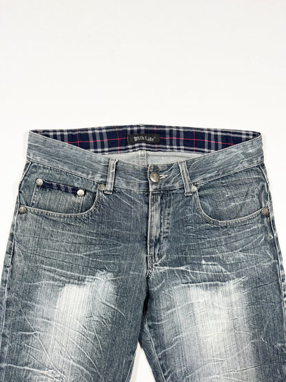 Wing Wide Leg Jeans ♡ Size L