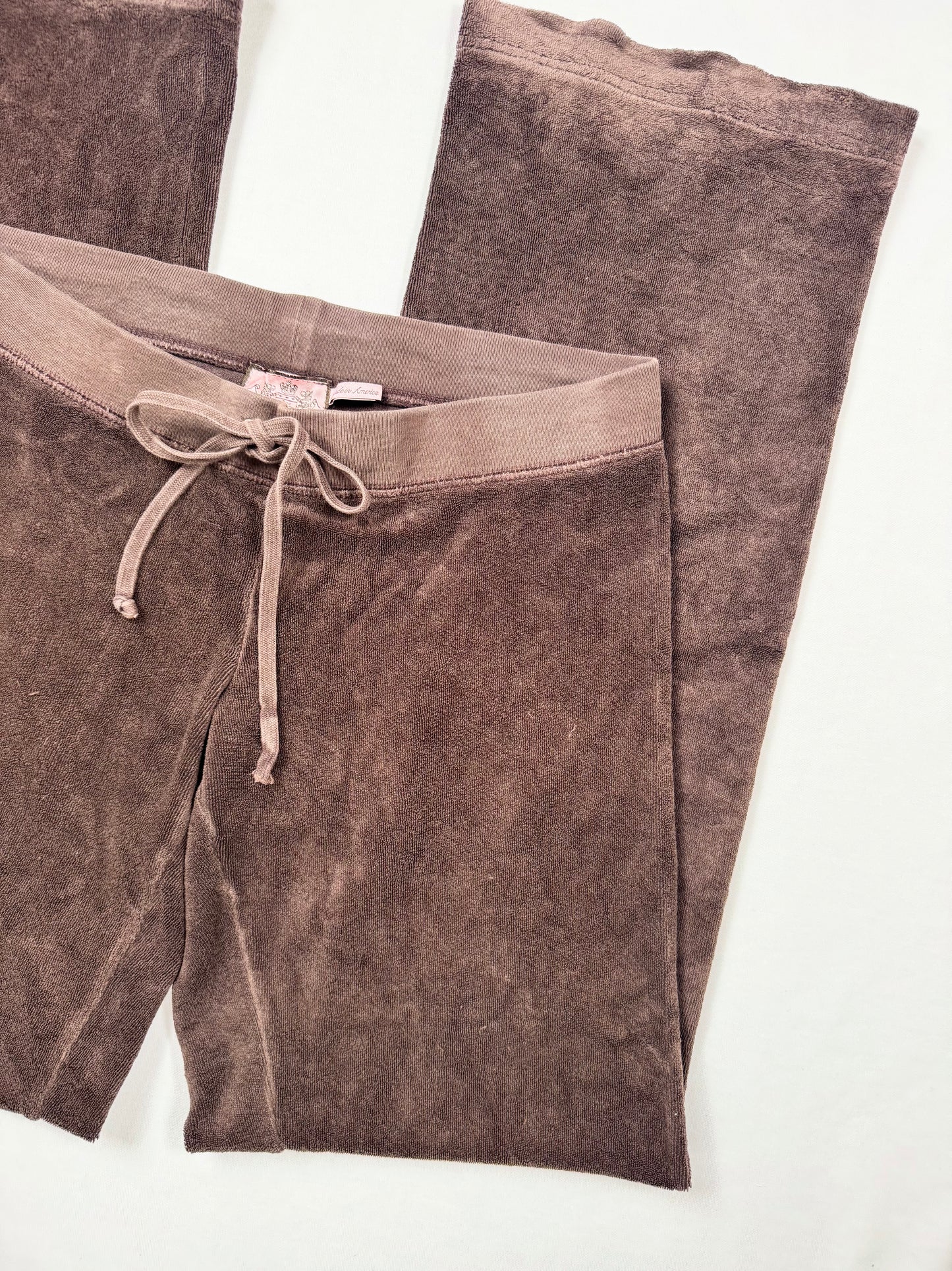 Juicy Couture Brown Towelling Tracksuit ♡ S